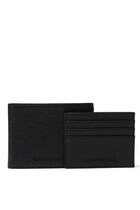 Tumbled Leather Wallet & Card Holder Gift Set