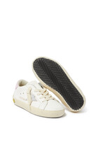 Kids Super Star Leather Sneakers