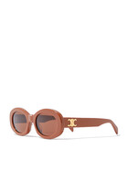 Triomphe Oval Sunglasses