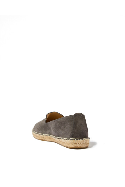 Flat Suede Espadrilles