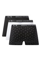 Logo Stretch Cotton Boxers, Set of 3