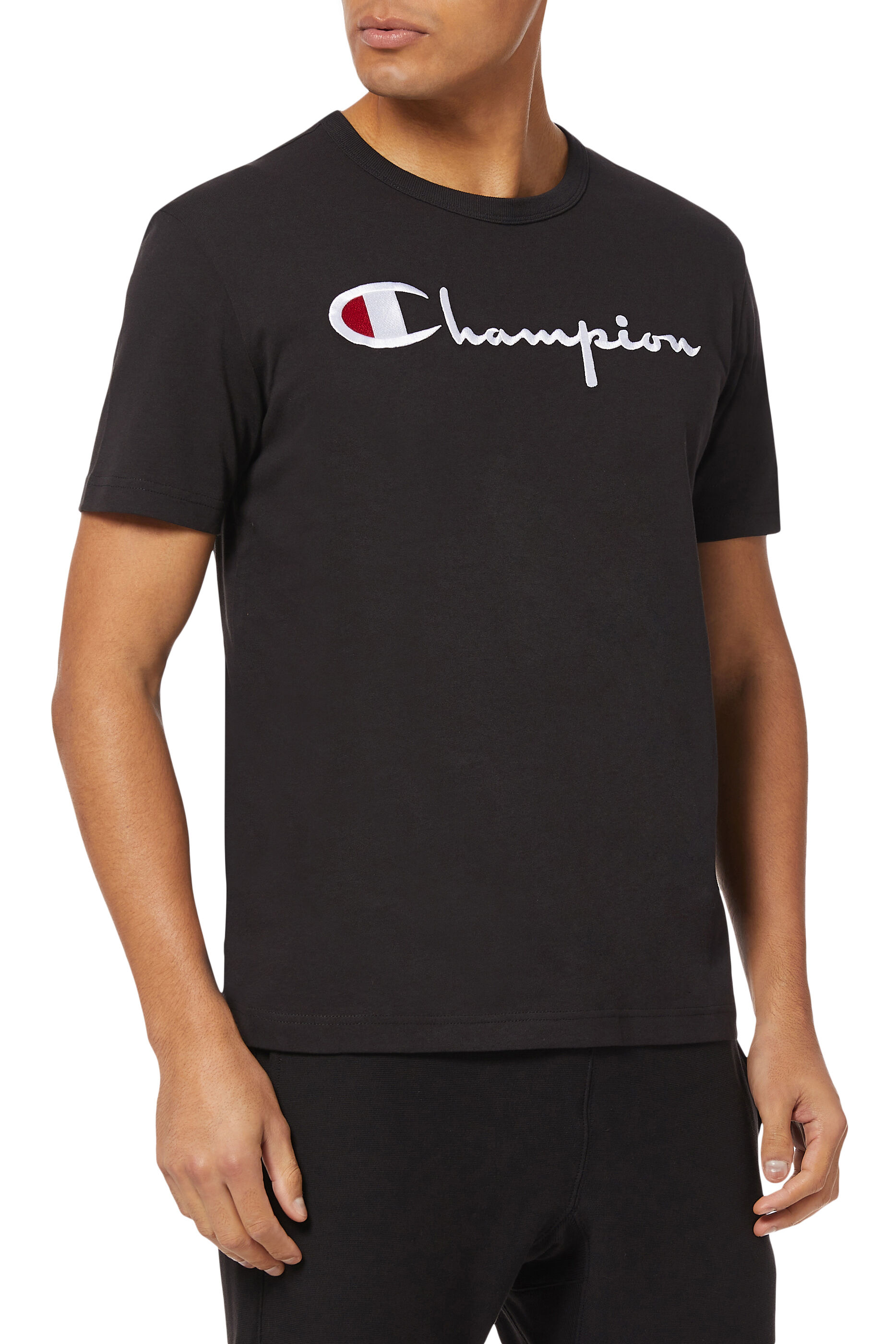 Buy CHAMPION Embroidered Logo T-Shirt 