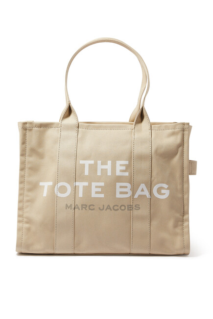 The Traveler Large Canvas Tote Bag