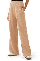 Cashmere Wide-Leg Trousers
