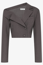 Carter Asymmetrical Blazer Top