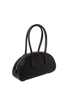 Lulu Small Pebbled Satchel Bag