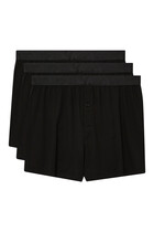 Three-Pack Stretch-Lyocell Boxer Shorts