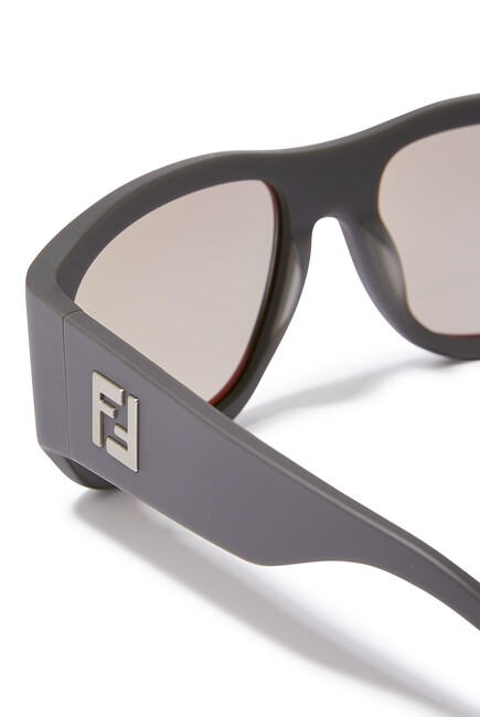 D-Frame Acetate Sunglasses