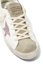 Super-Star Leather and Suede Sneakers