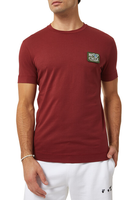 Buy Emporio Armani Recycle Emoji T-shirt for Mens | Bloomingdale's KSA