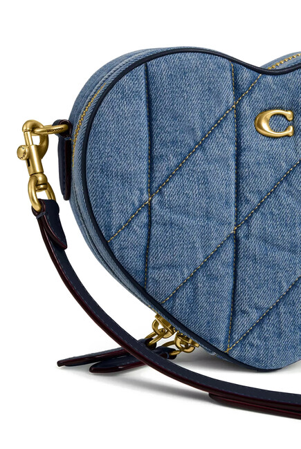 Heart Crossbody Quilted Bag