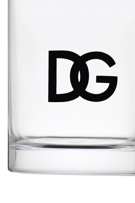 Logo Water Glasses, Set of 2