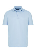 Cotton-Linen Polo Shirt