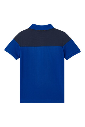 Color-Block Polo Shirt