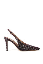 Robbie 85 Boucle Slingback Pumps