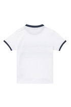Stripe Logo Ringer T-Shirt