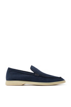 Suede Leather Loafers