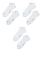 Combed Cotton Trainer Socks, Set of Three