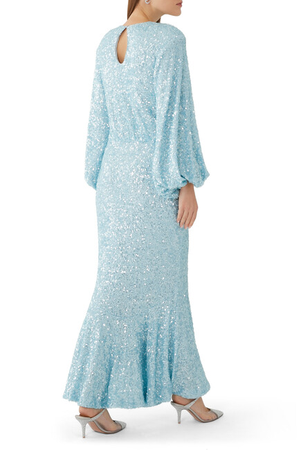 Sequin Maxi Dress