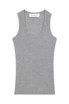 Ribbed Cotton Tank Top