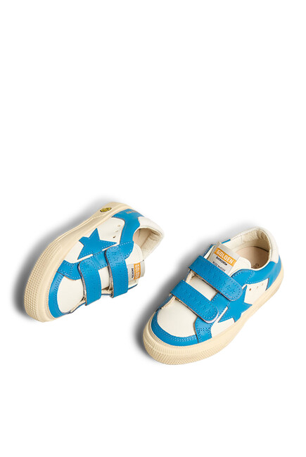 Kids May School Leather Sneakers