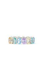 Rainbow Crystal Ring