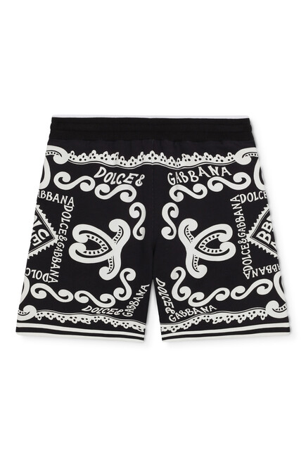 Kids Marina Print Jersey Shorts