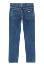 Kids Five Pocket Denim Jeans