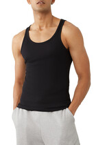 Cotton Modal Rib Tank Top