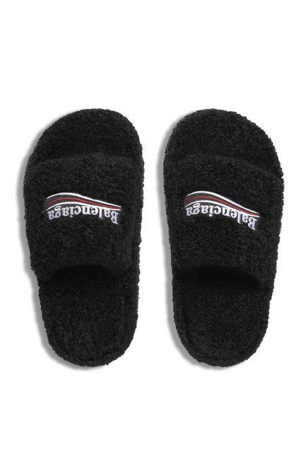 Political Campaign Shearling Slides