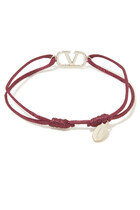 V Logo Cord Bracelet