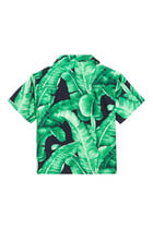Kids Banana Leaf Print Shirt
