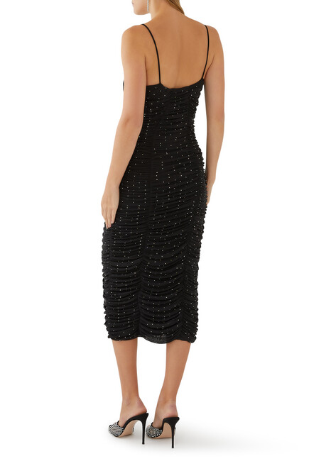 Mesh Midi Dress