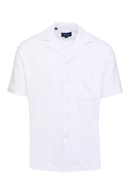 White Terry Resort Shirt