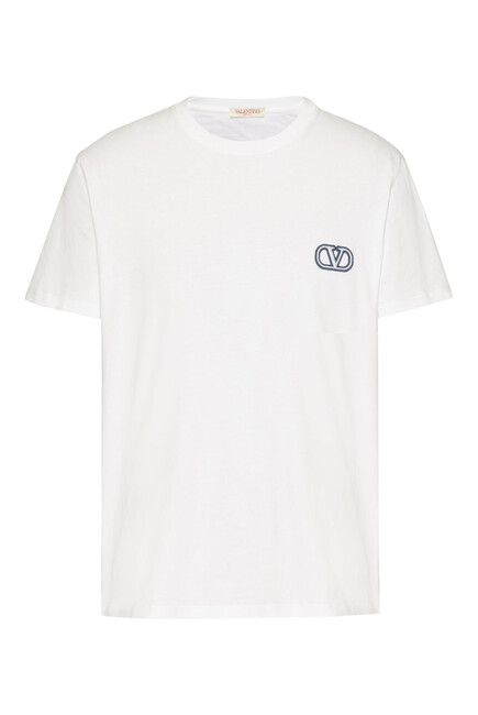  VLogo Cotton T-Shirt