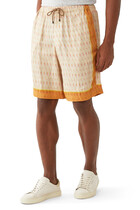 Loose Silk Shorts