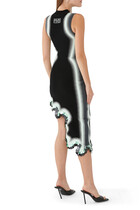 Lila Signature Wavy Dress With Sequins