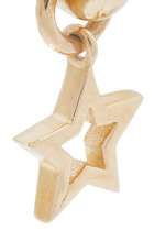 Star Diamond Single Dangly Earring