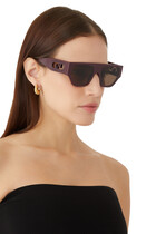 O'Lock Geometric Sunglasses