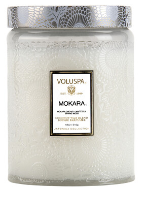 Mokara Large Candle