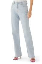 Liam High Rise Straight Jeans
