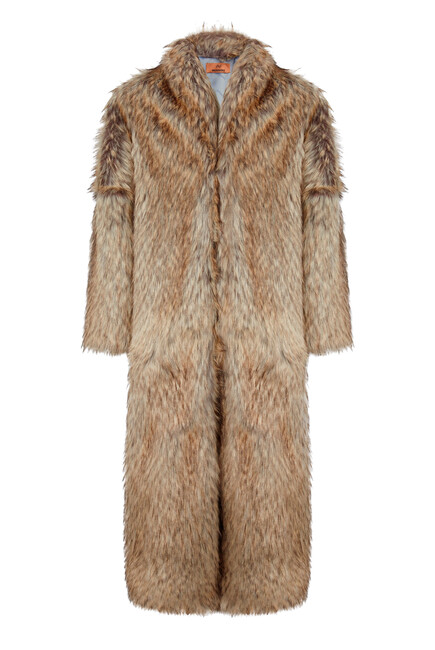 Long Faux Fur Coat