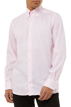 Pink Wrinkle Free Oxford Shirt