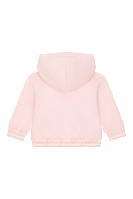 Kids Zip-Up Hooded Cardigan