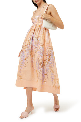 Rosa Bralette Midi Dress