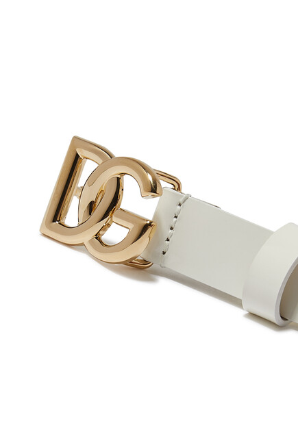 Kids DG Logo Buckle Belt