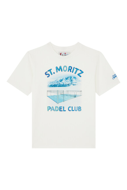 Kids St. Moritz Padel Camp T-Shirt