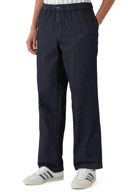 Denim Rinse Easy Pant