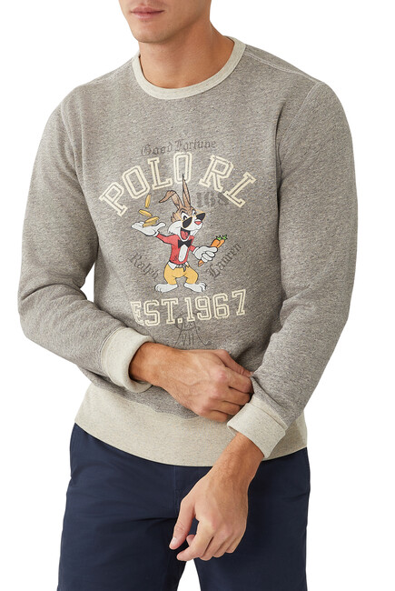Buy Polo Ralph Lauren Lunar New Year Fleece Sweatshirt for Mens |  Bloomingdale's KSA