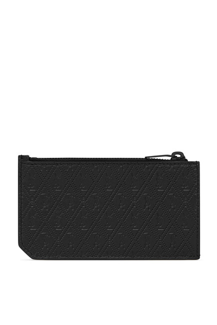 Monogram Leather Card Case